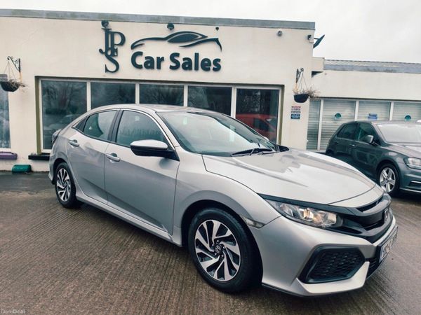 Honda Civic Hatchback, Petrol, 2018, Grey