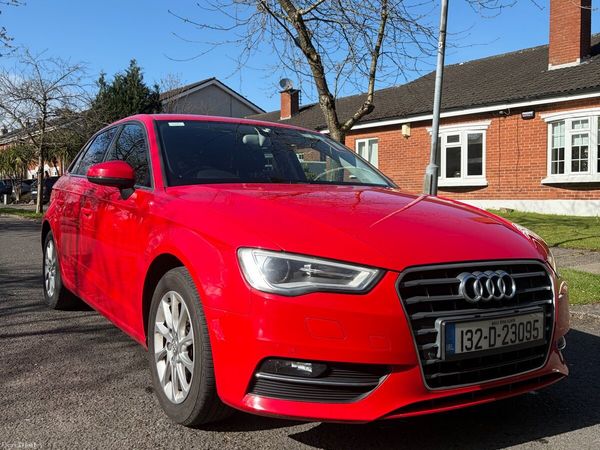 Audi A3 Hatchback, Petrol, 2013, Red