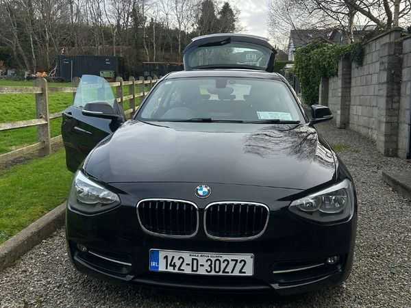 BMW 1-Series Hatchback, Petrol, 2014, Black