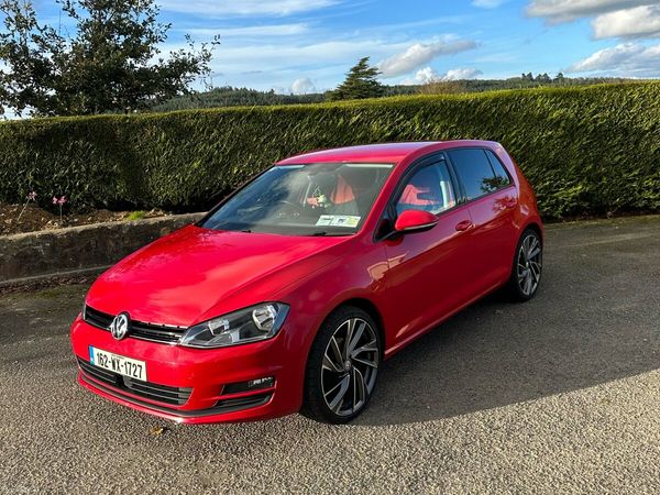 Volkswagen Golf Hatchback, Diesel, 2016, Red