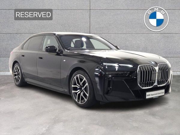 BMW i7 Saloon, Electric, 2024, Black