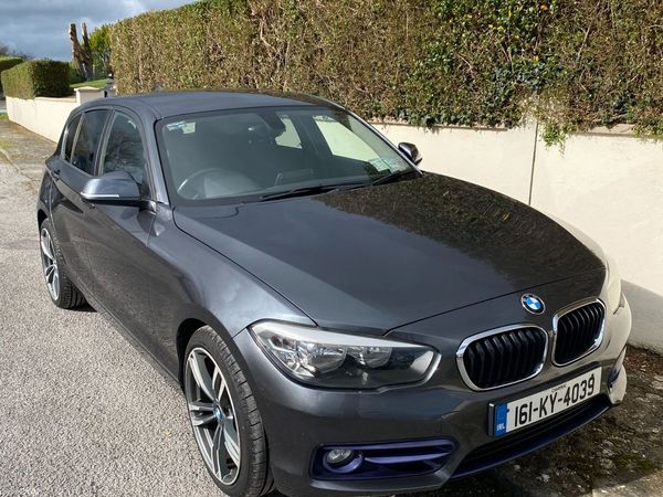BMW 1-Series Hatchback, Diesel, 2016, Grey