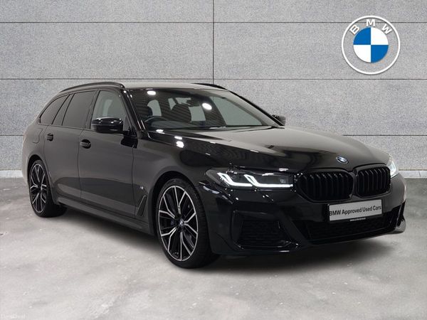 BMW 5-Series Estate, Diesel, 2022, Black