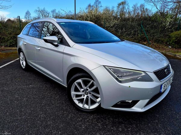 SEAT Leon Estate, Diesel, 2015, Silver
