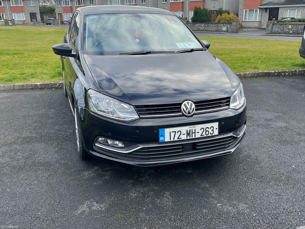 Volkswagen Polo Hatchback, Petrol, 2017, Black