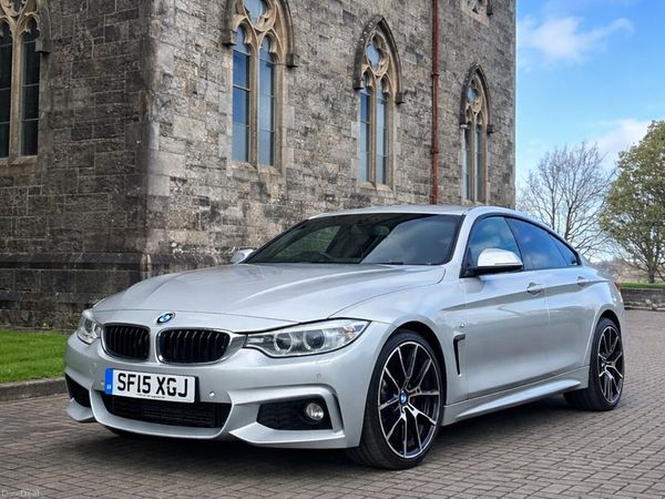 BMW 4-Series Hatchback, Diesel, 2015, Silver