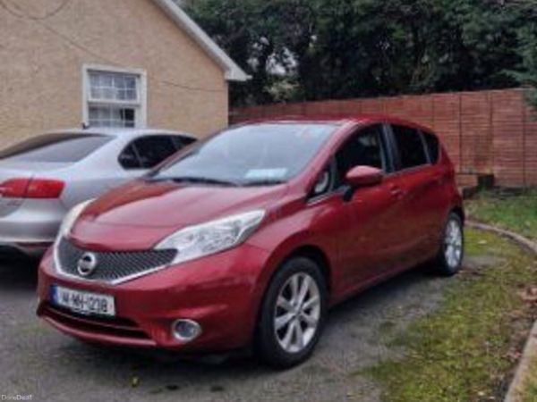 Nissan Note MPV, Petrol, 2014, Red