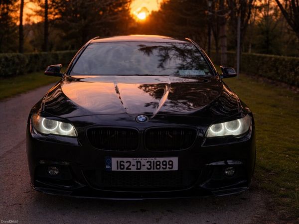 BMW 5-Series Saloon, Diesel, 2016, Black