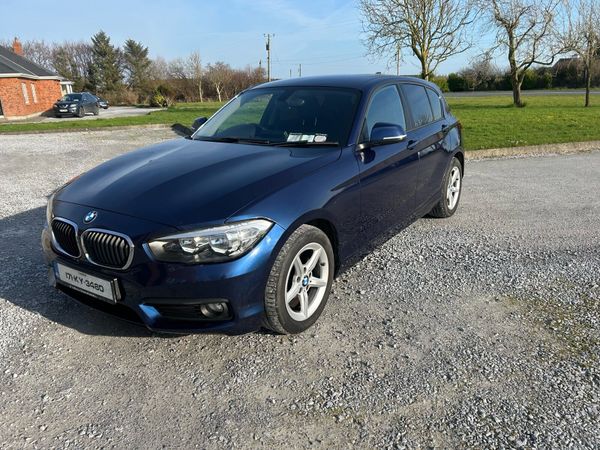 BMW 1-Series Hatchback, Diesel, 2017, Blue
