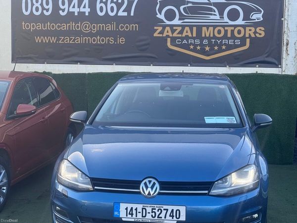 Volkswagen Golf Hatchback, Petrol, 2014, Blue
