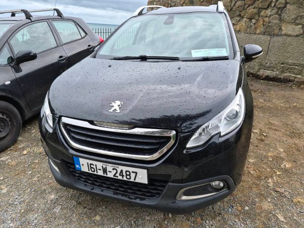 Peugeot 2008 SUV, Diesel, 2016, Black