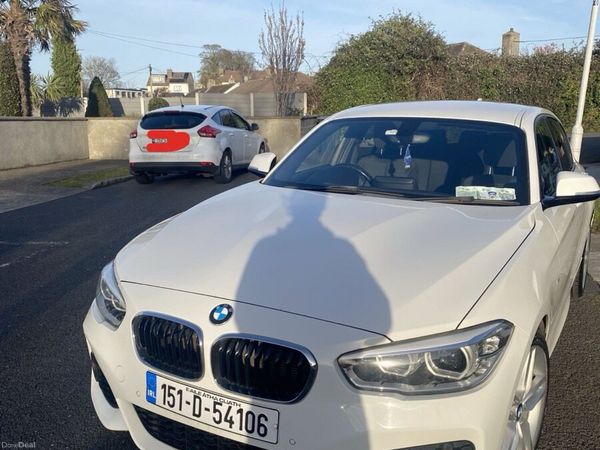 BMW 1-Series Hatchback, Diesel, 2015, White