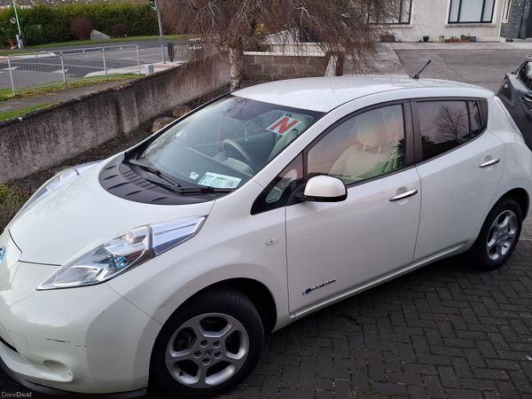 Nissan Leaf Hatchback, Electric, 2013, White