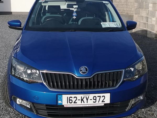 Skoda Fabia Hatchback, Petrol, 2016, Blue