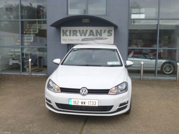 Volkswagen Golf Hatchback, Diesel, 2016, White