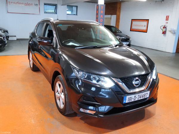 Nissan Qashqai MPV, Petrol, 2018, Black