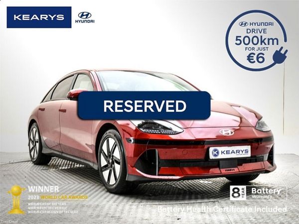 Hyundai IONIQ 6 Saloon, Electric, 2023, Red