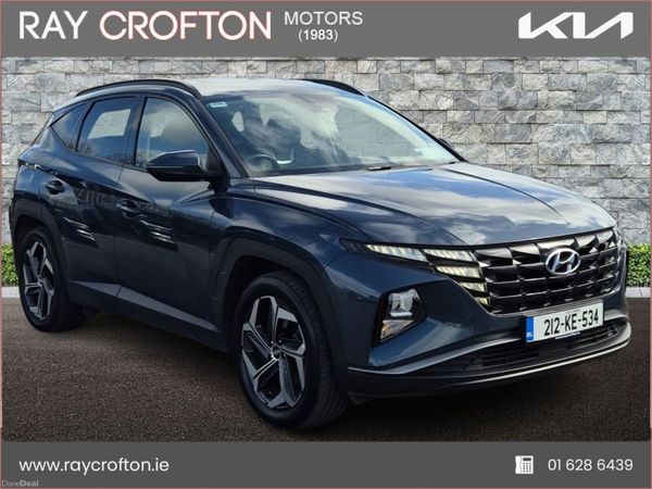 Hyundai Tucson SUV, Petrol Plug-in Hybrid, 2021, Blue
