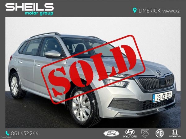 Skoda Kamiq Hatchback, Petrol, 2023, Grey