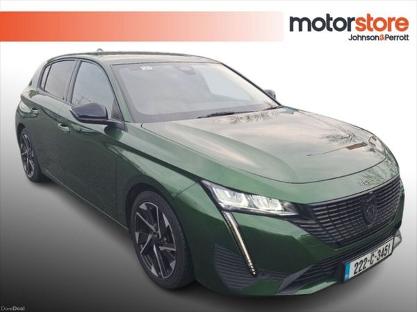 Peugeot 308 Hatchback, Petrol, 2022, Green