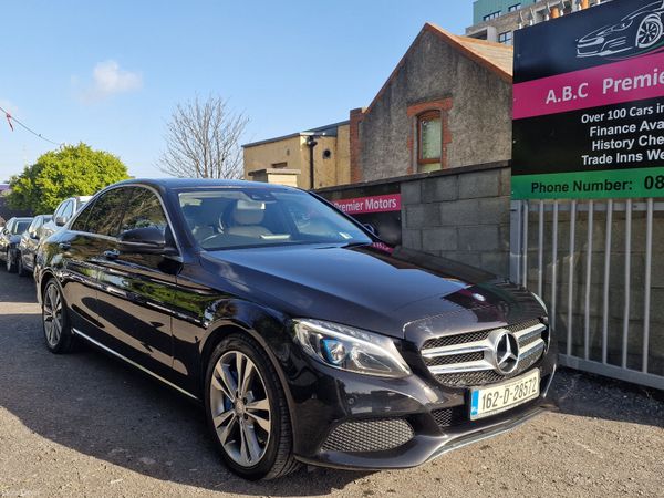 Mercedes-Benz C-Class Saloon, Petrol Plug-in Hybrid, 2016, Black