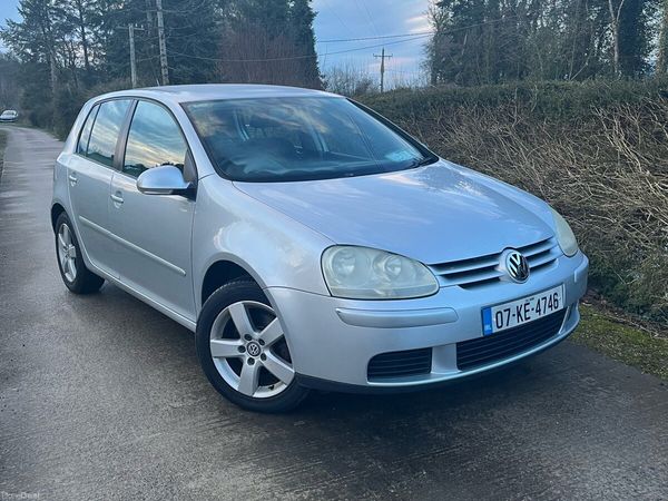 Volkswagen Golf Hatchback, Petrol, 2007, Silver