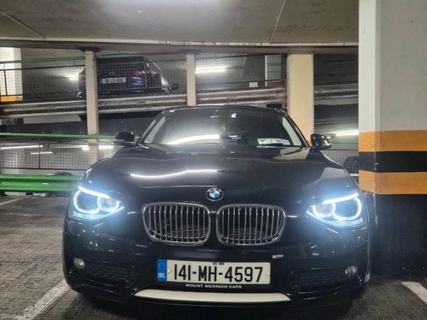 BMW 1-Series Hatchback, Petrol, 2014, Black