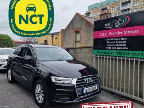 Audi Q3 SUV, Petrol, 2016, Black