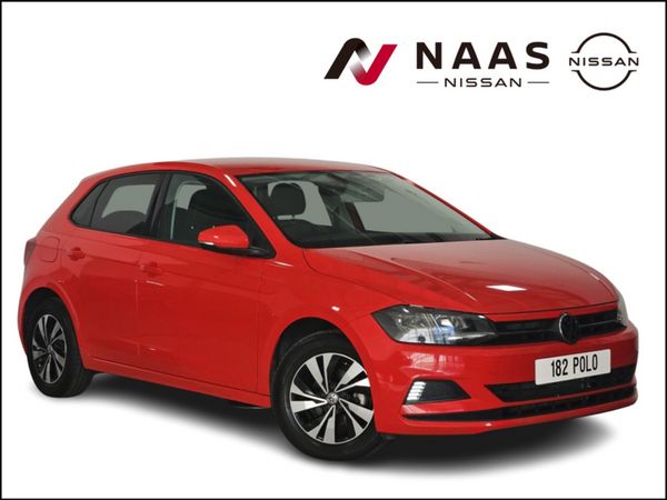 Volkswagen Polo Hatchback, Petrol, 2018, Red