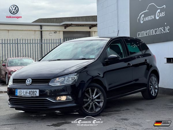 Volkswagen Polo Hatchback, Petrol, 2015, Black