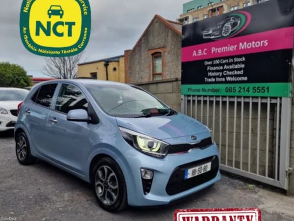 Kia Picanto Hatchback, Petrol, 2018, Blue