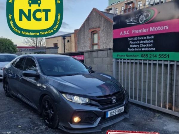 Honda Civic Hatchback, Petrol, 2017, Grey