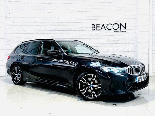 BMW 3-Series Estate, Petrol Plug-in Hybrid, 2023, Black