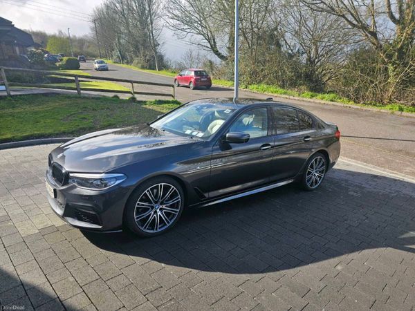BMW 5-Series Saloon, Diesel, 2017, Grey
