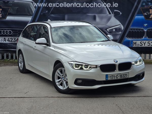 BMW 3-Series Estate, Diesel, 2017, White