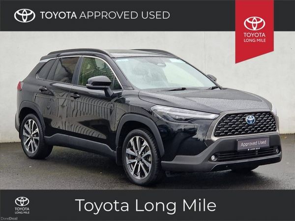 Toyota Corolla Cross SUV, Petrol Hybrid, 2023, Black
