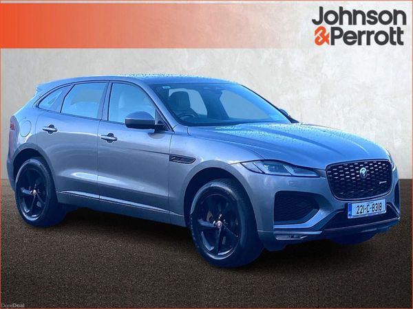 Jaguar F-Pace SUV, Petrol Plug-in Hybrid, 2022, Grey