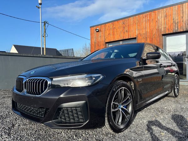 BMW 5-Series Saloon, Petrol Hybrid, 2023, Grey