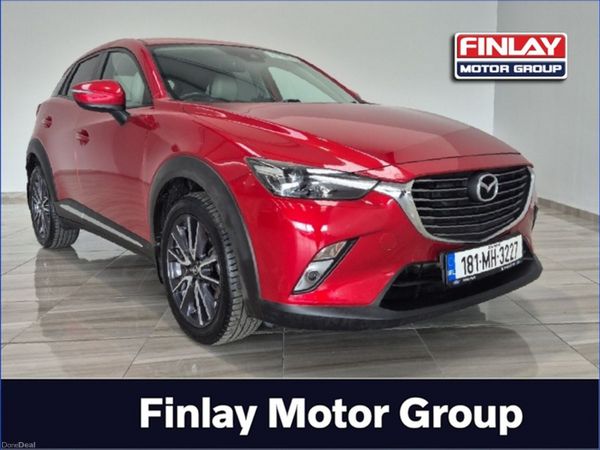 Mazda CX-3 SUV, Petrol, 2018, Red