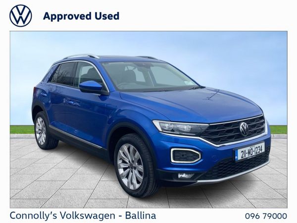 Volkswagen T-Roc SUV, Diesel, 2021, Blue