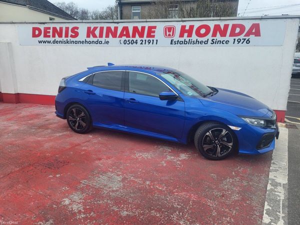Honda Civic Hatchback, Diesel, 2019, Blue
