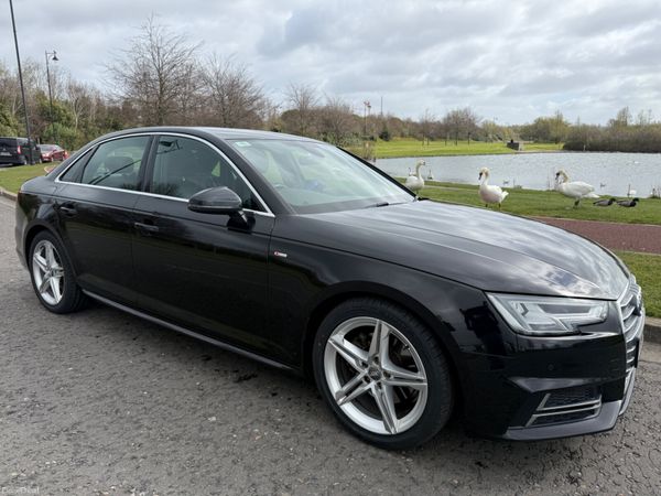 Audi A4 Saloon, Petrol, 2018, Black