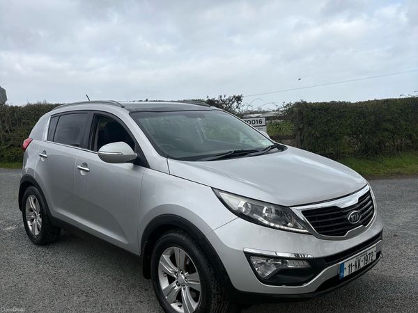 Kia Sportage SUV, Diesel, 2011, Silver