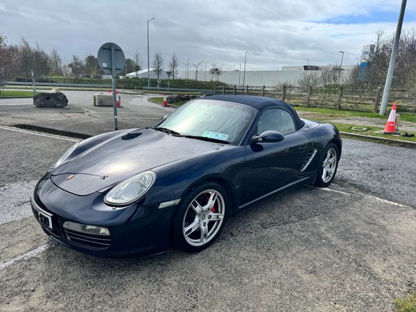 Porsche Boxster Convertible, Petrol, 2005, Blue