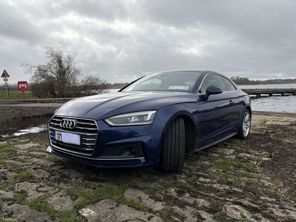Audi A5 Coupe, Diesel, 2017, Blue