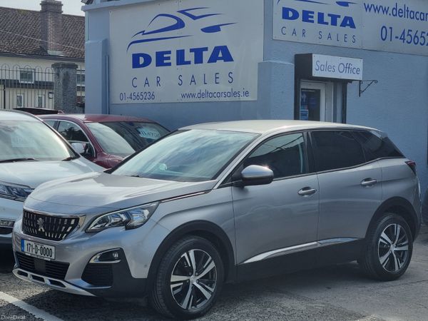 Peugeot 3008 SUV, Petrol, 2017, Grey