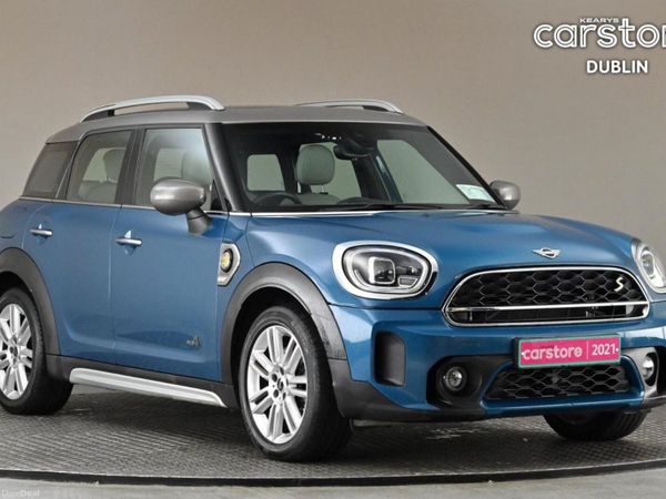 Mini Cooper SUV, Petrol Plug-in Hybrid, 2021, Blue