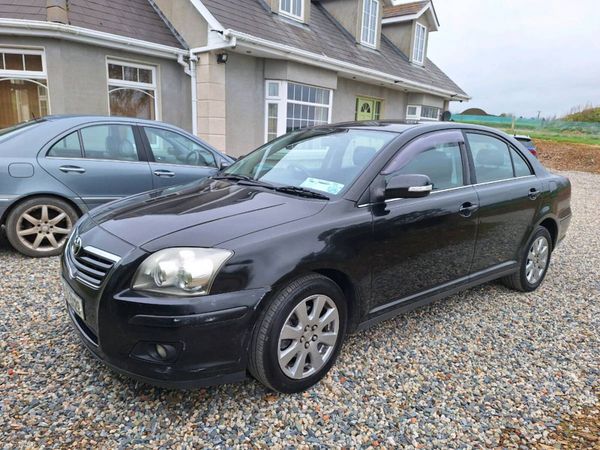 Toyota Avensis Saloon, Petrol, 2009, Black