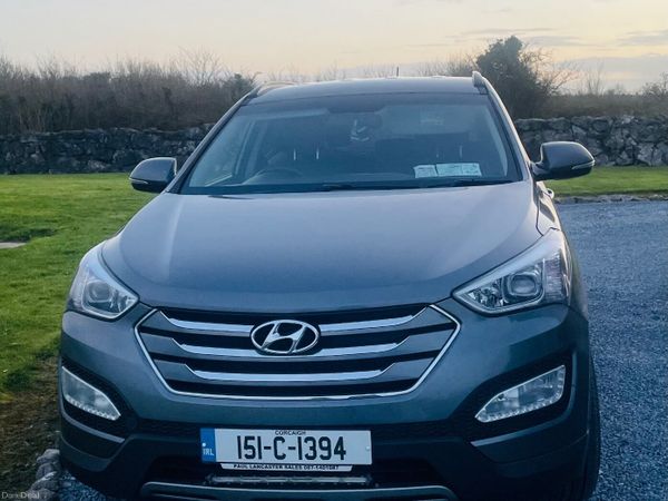 Hyundai Santa Fe SUV, Diesel, 2015, Silver