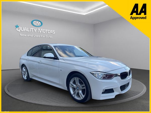 BMW 3-Series Saloon, Petrol, 2015, White